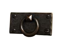 arts and crafts bungalow style cast horizontal pull