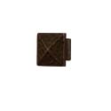 arts and crafts bungalow style cast pyramid knob