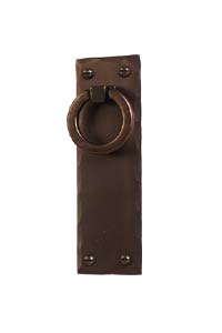 arts and crafts bungalow style vertical cabinet pull