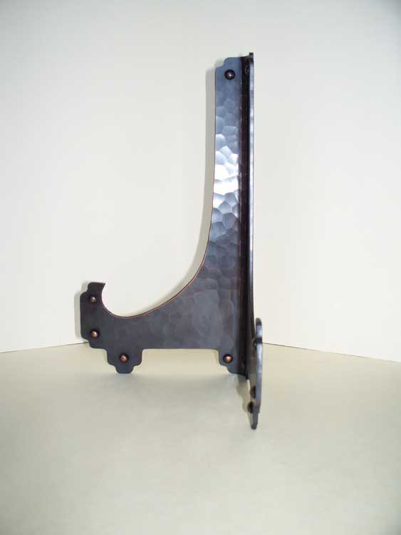 copper plate stand hand crafted by craftsmen hardware company, ltd